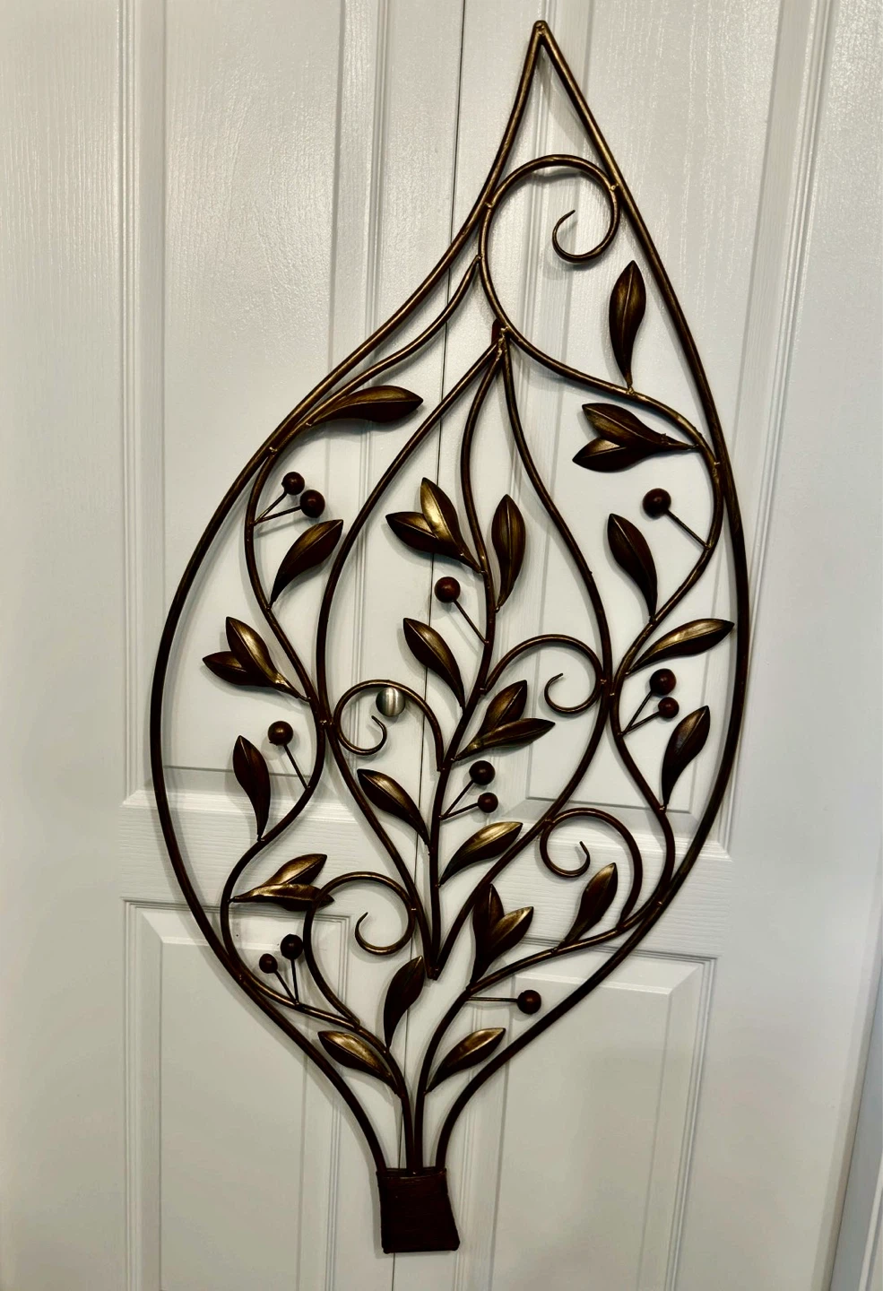 Metal wall art - Olive Branch Design