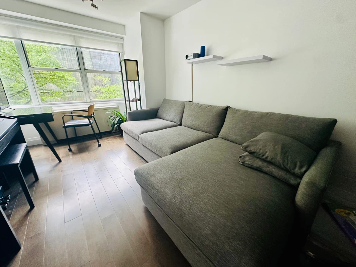 Crate and barrel lounge chaise sectional - photo 2