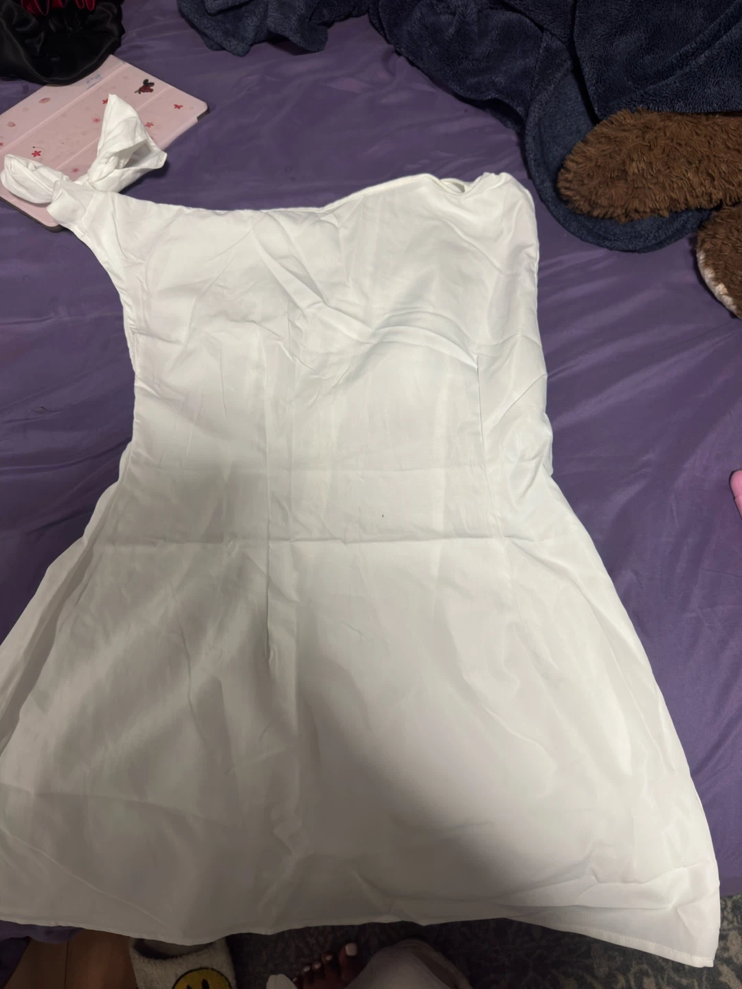 White Mini Dress - photo 2