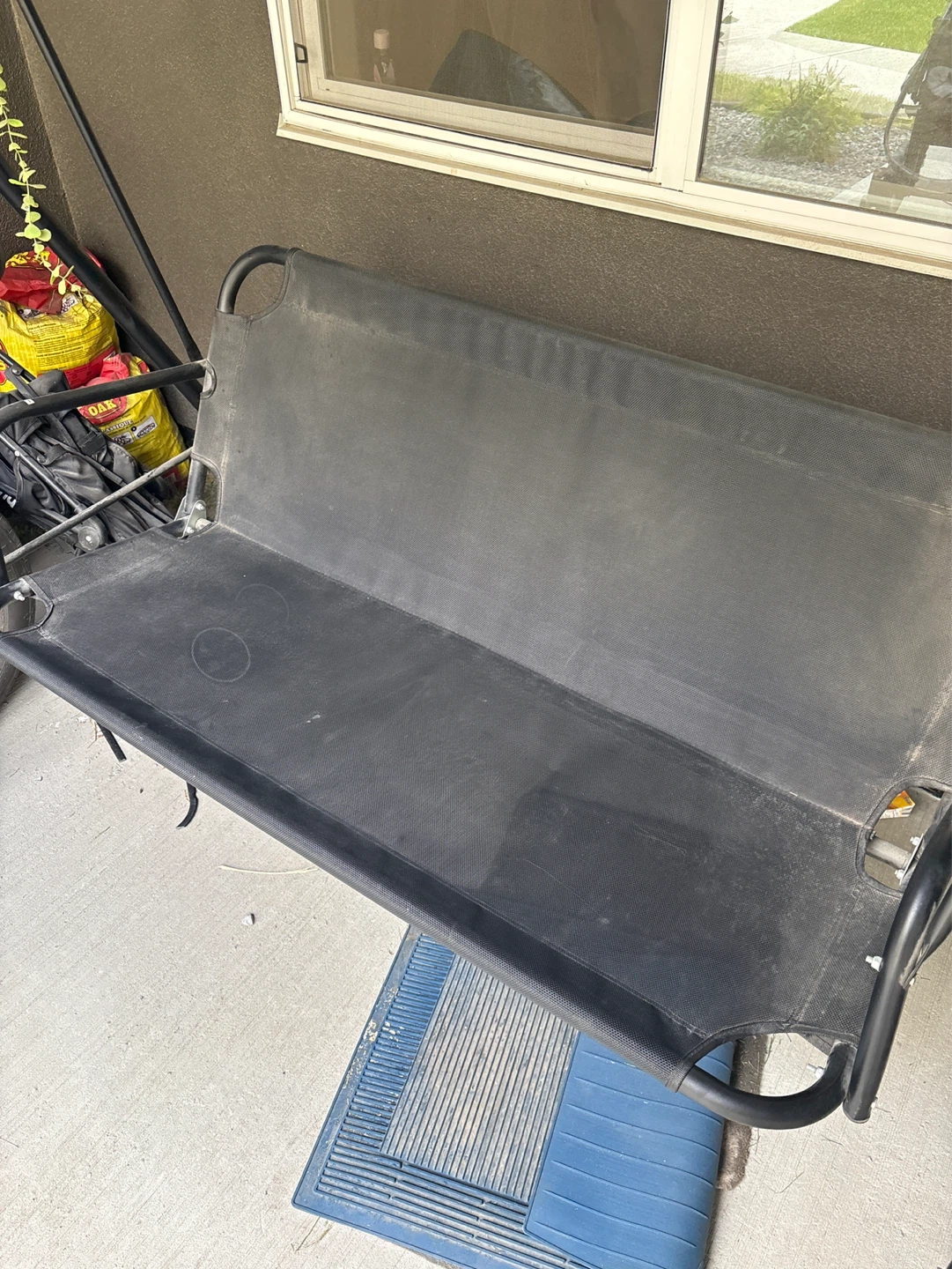 Black Patio Swing Seat - photo 2
