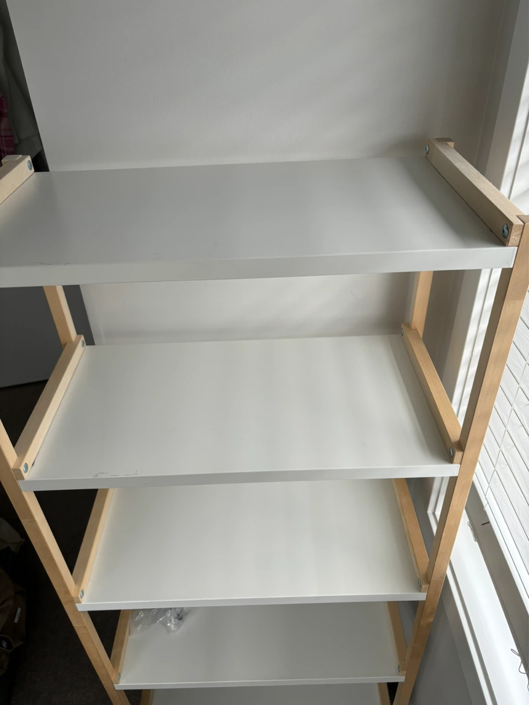 White Ladder Bookshelf IKEA - photo 2