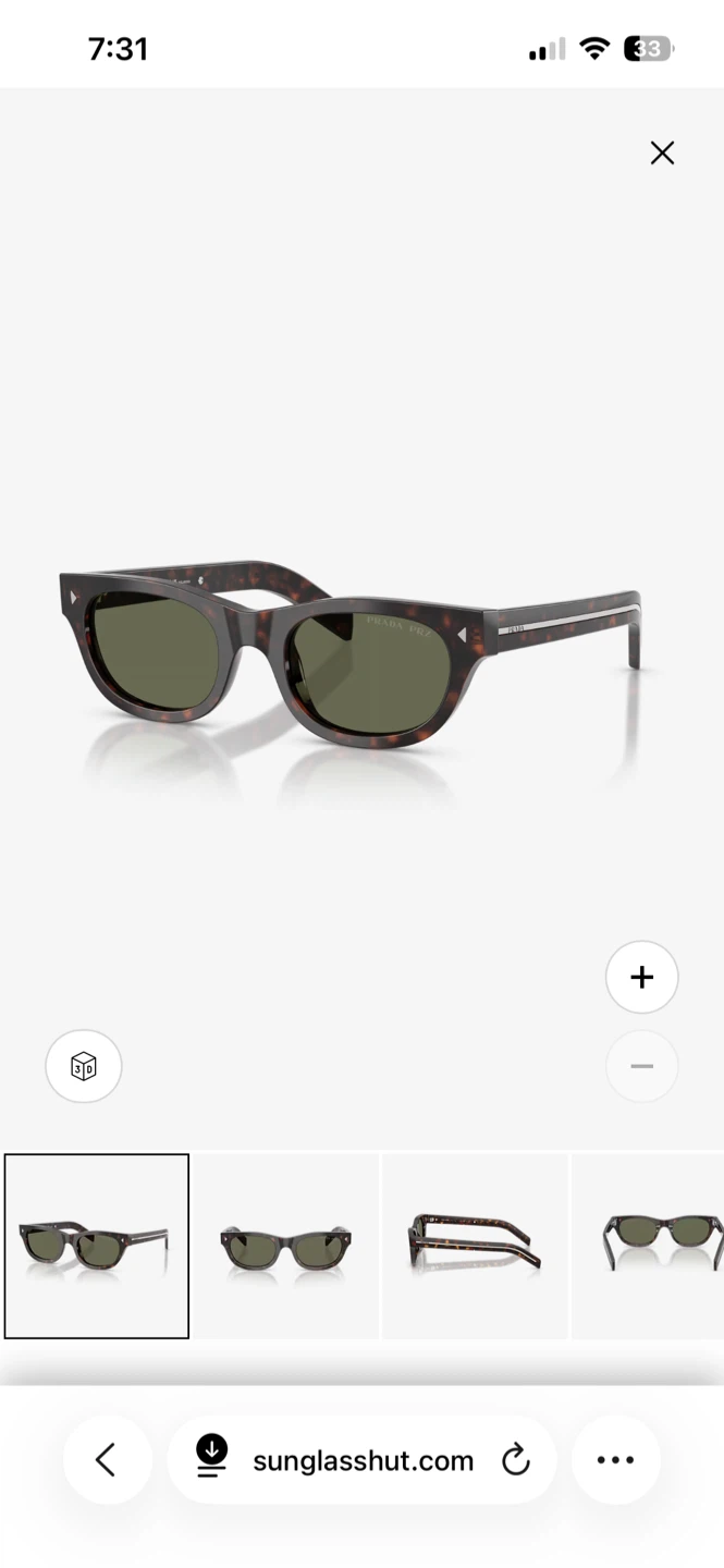 Prada PR C09S Tortoise Sunglasses⚽️