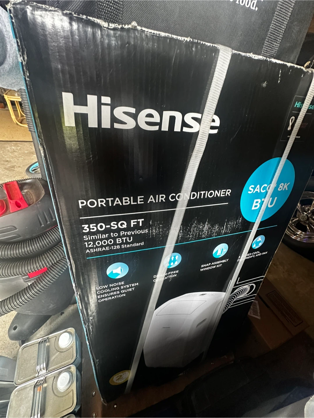 Hisense Portable Air Conditioner 8k BTU - photo 4