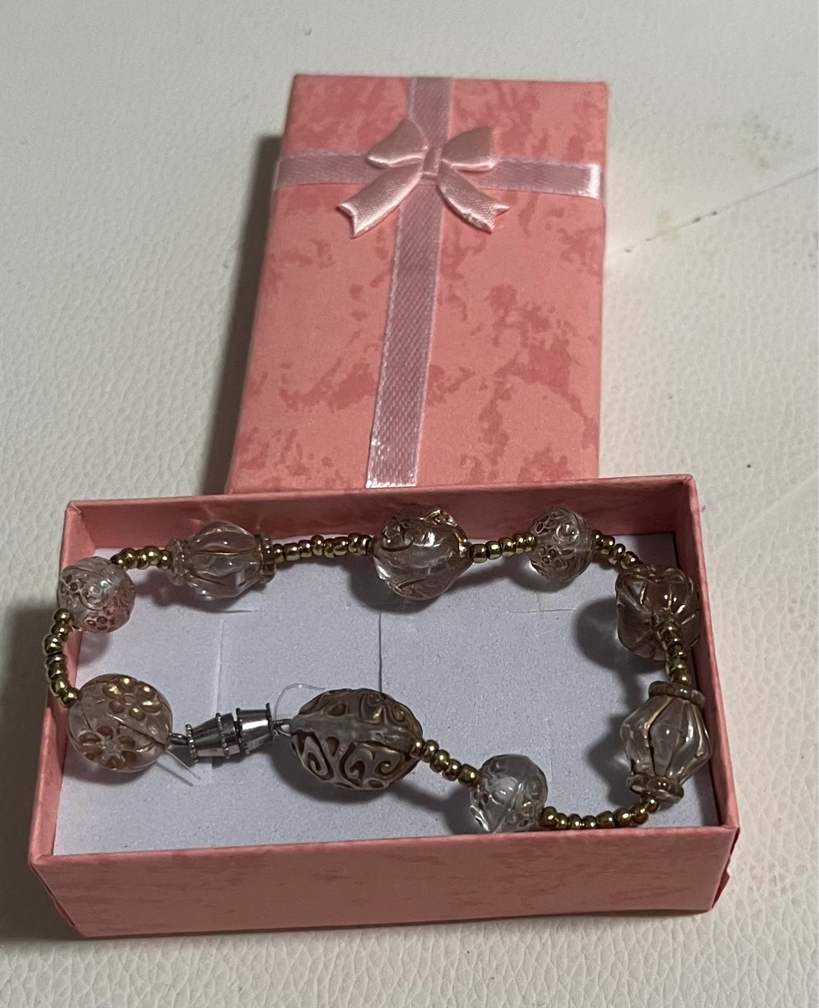 Beaded Bracelet with Magnetic Clasp - photo 2