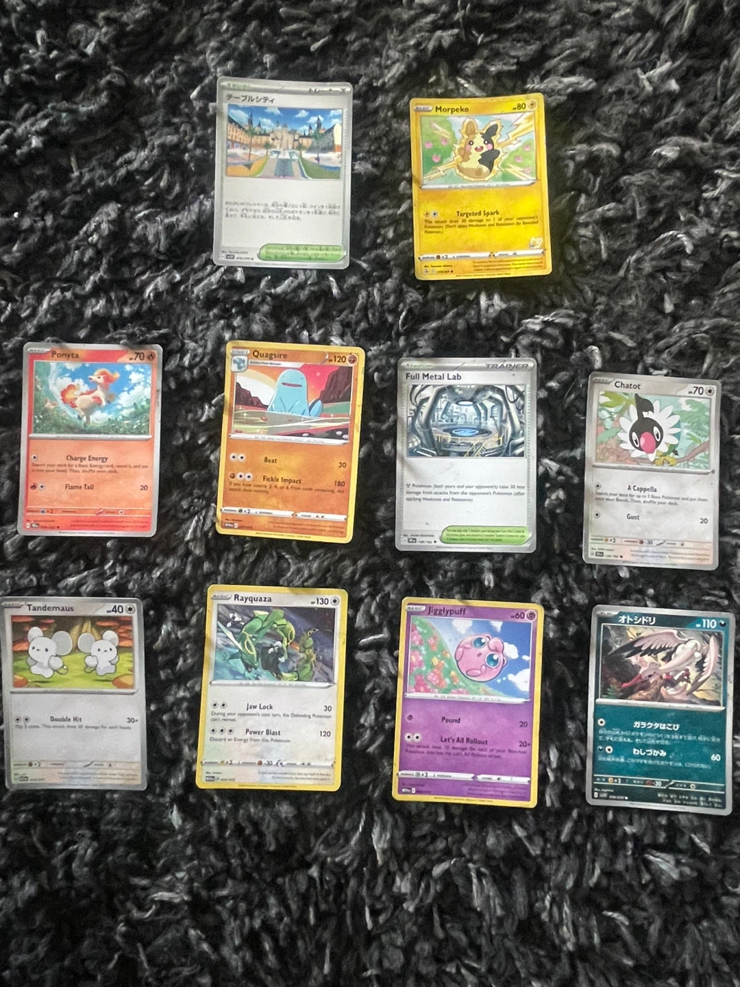 Assorted Pokémon Cards