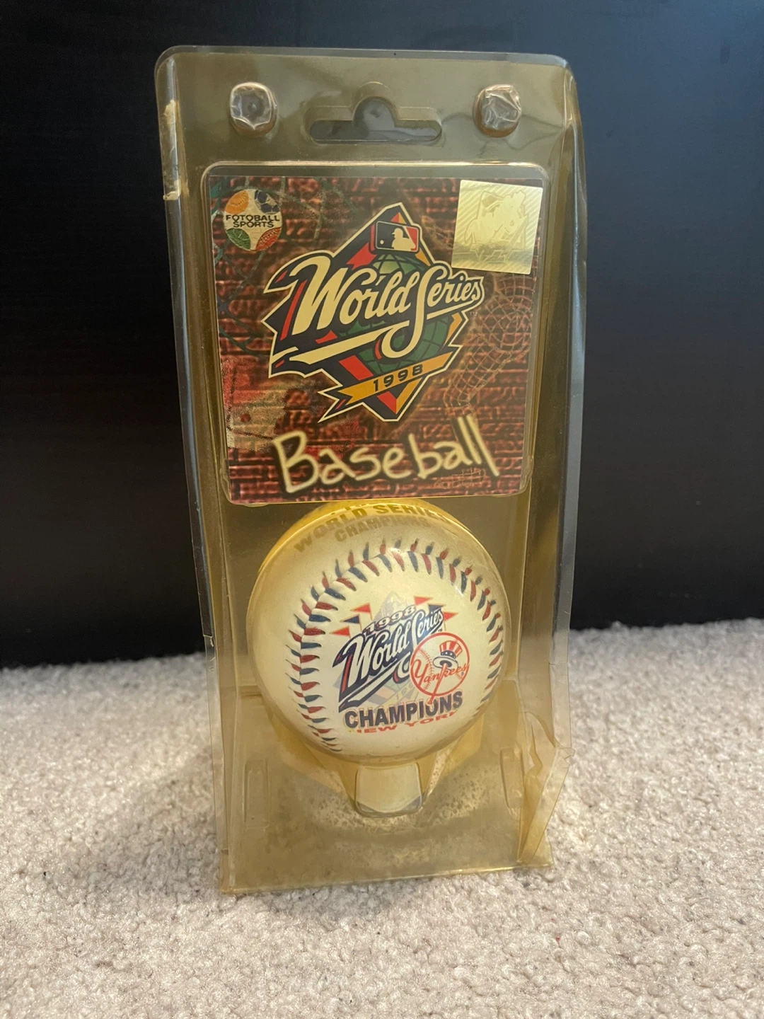 1998 World Series Baseball New York Yankees vs San Diego Padres