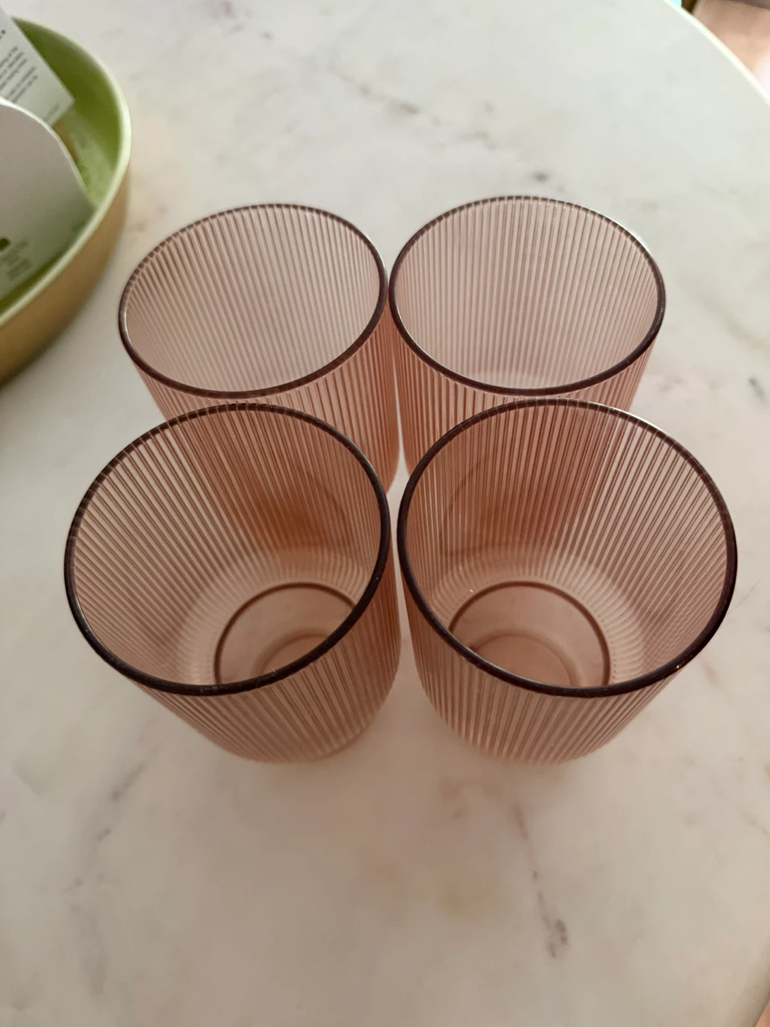 Set of 4 acrylic glasses - photo 3
