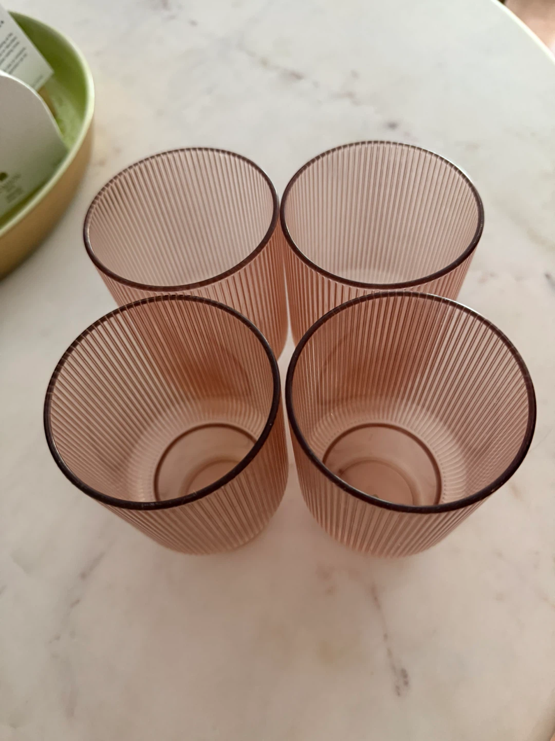 Set of 4 acrylic glasses - photo 2