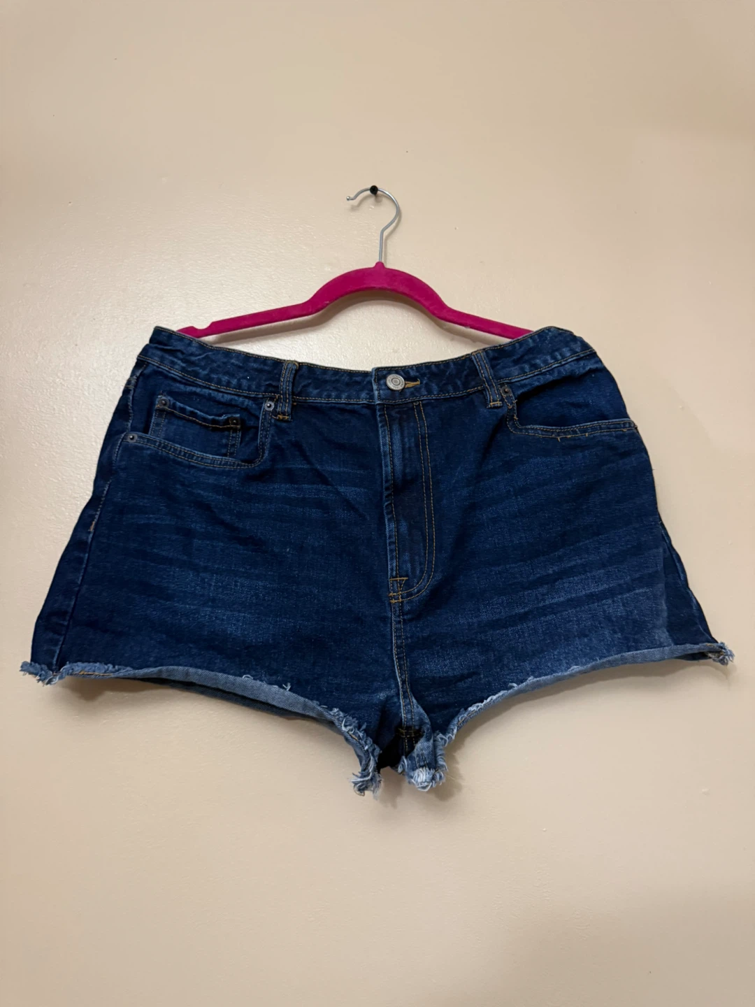 Bluenotes Denim High Rise Vintage Shorty size 14