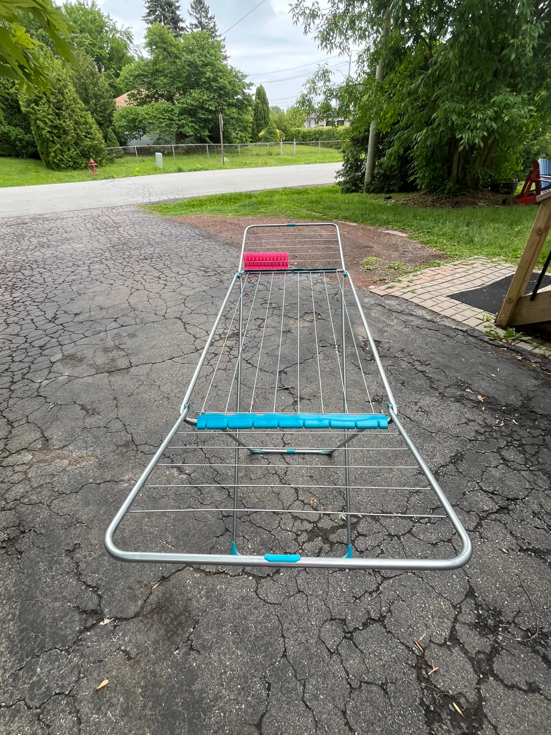 Collapsible Drying Rack with Clothespins - photo 2
