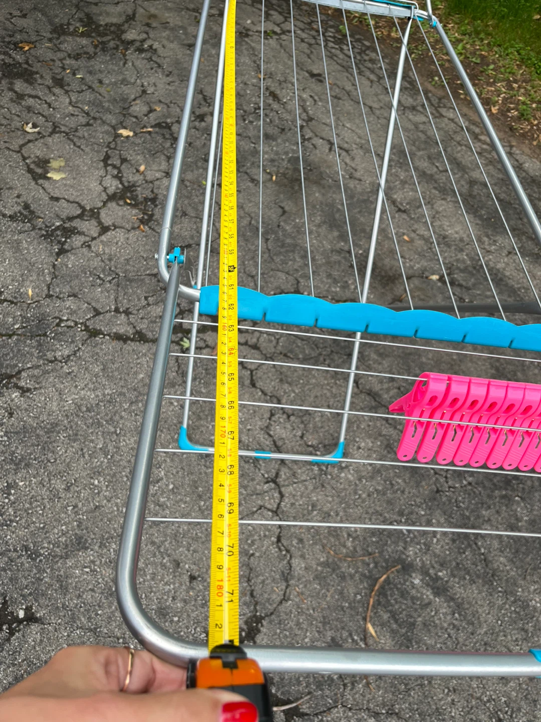 Collapsible Drying Rack with Clothespins - photo 4