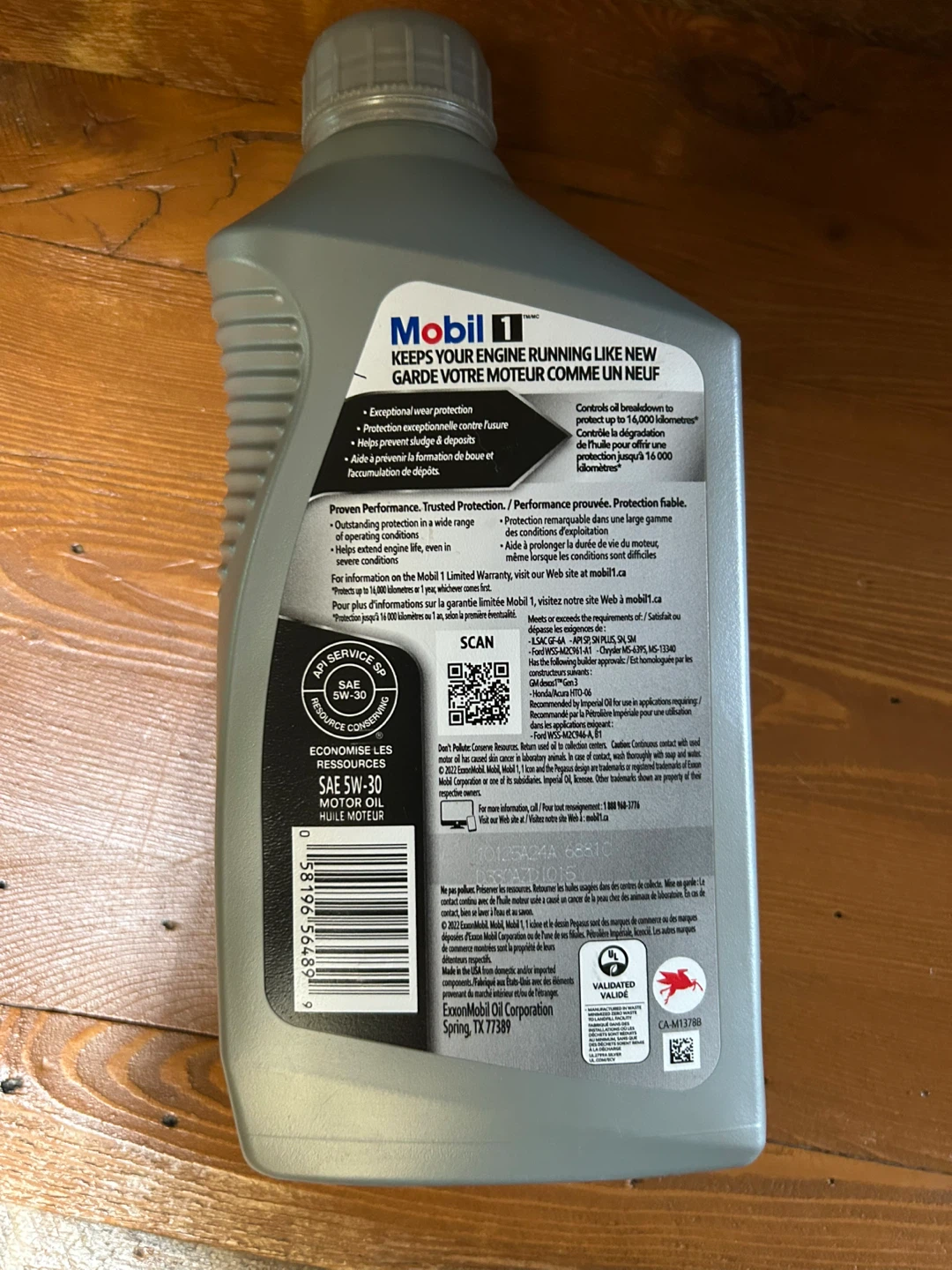 Mobil 1 5W-30 Advanced Full Synthetic Motor Oil 1L - photo 2