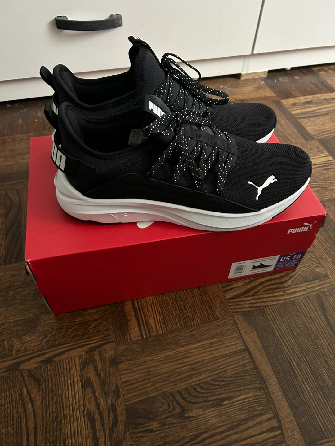 New Puma Running Shoes - Black - size 10
