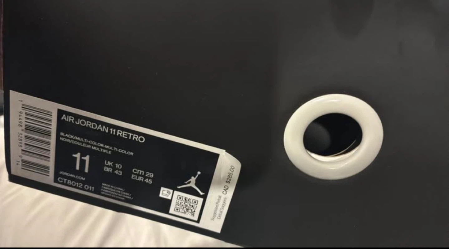 Air Jordan 11 Retro Men's Shoes - photo 4