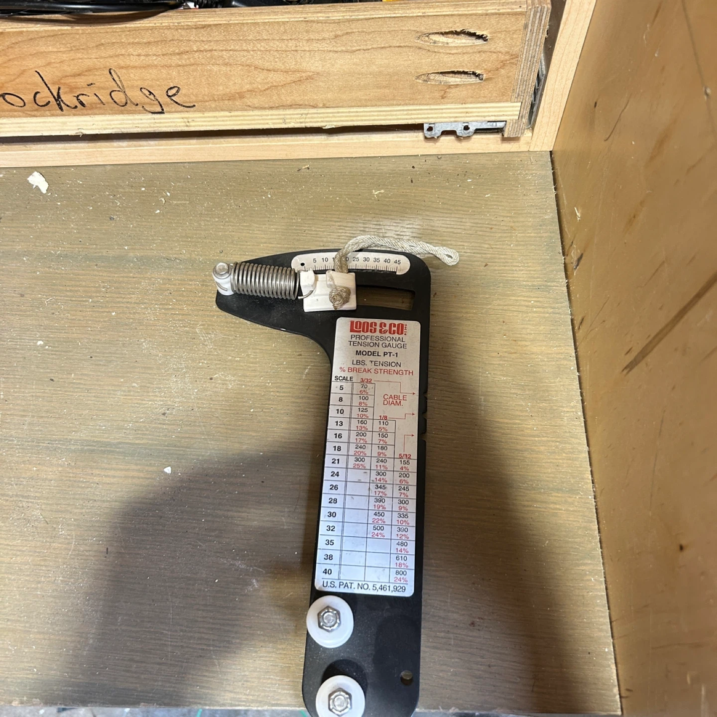 Loos & Co PT-1 Professional Tension Gauge