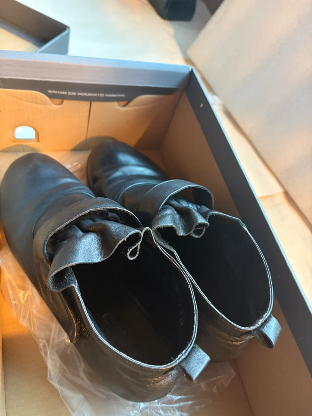 Old Road Brown Leather Ankle Boots with Straps - photo 3