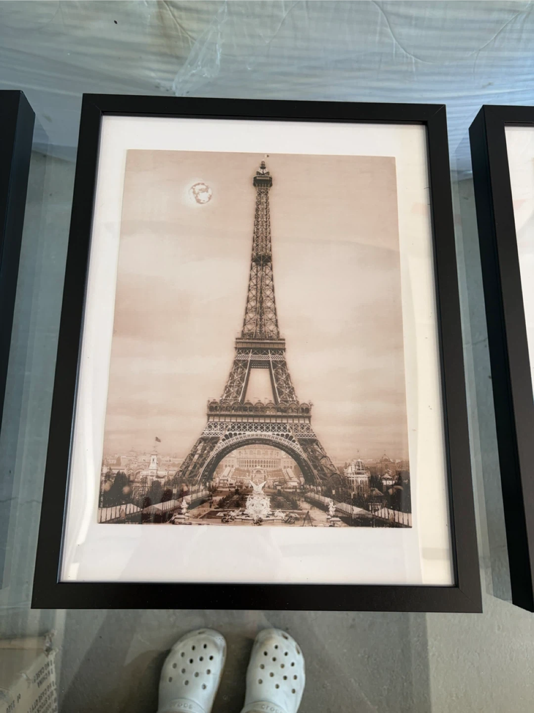Framed Paris Collage Art Prints - photo 2