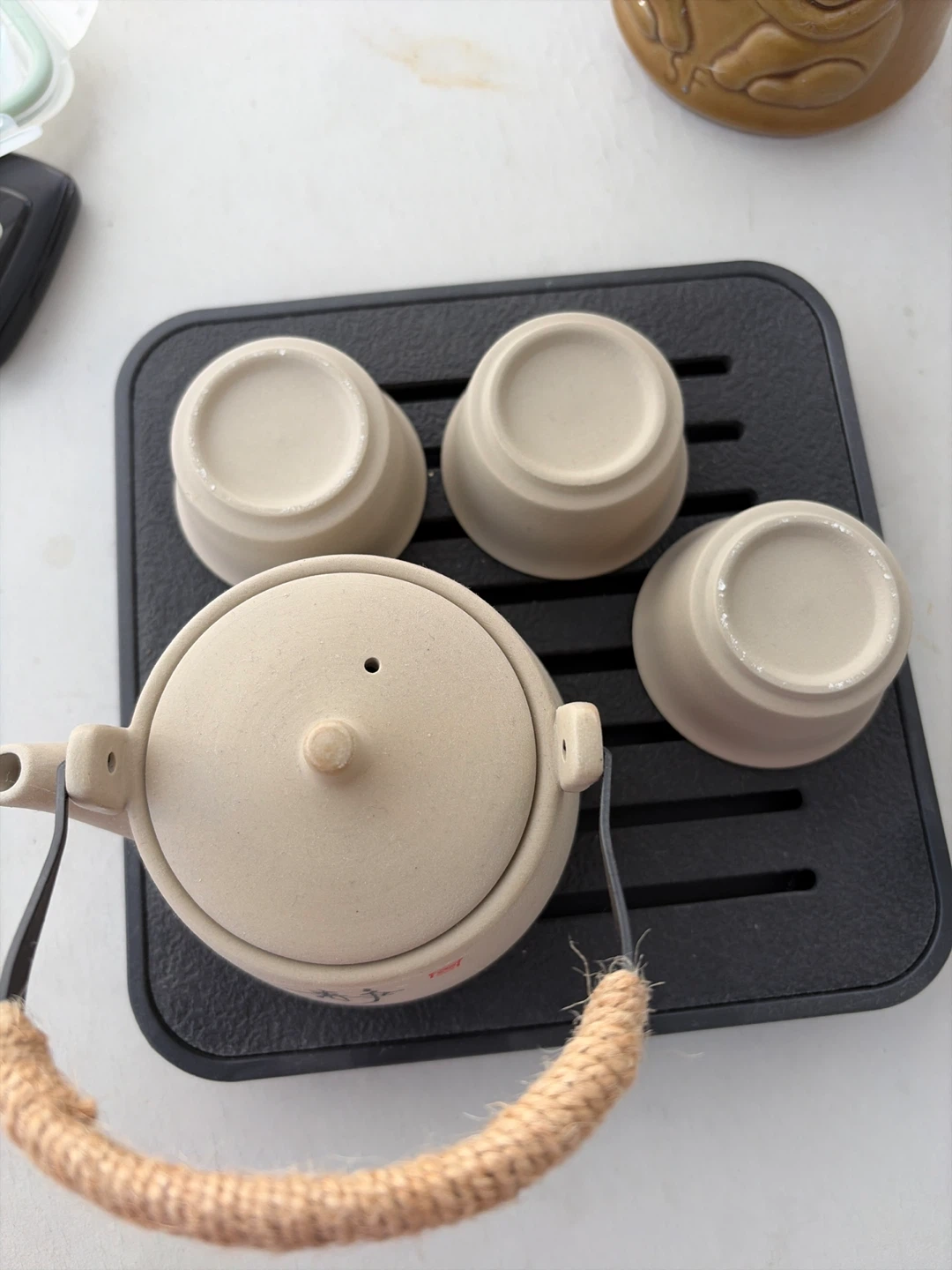 Tea Set with Teapot and 4 Cups