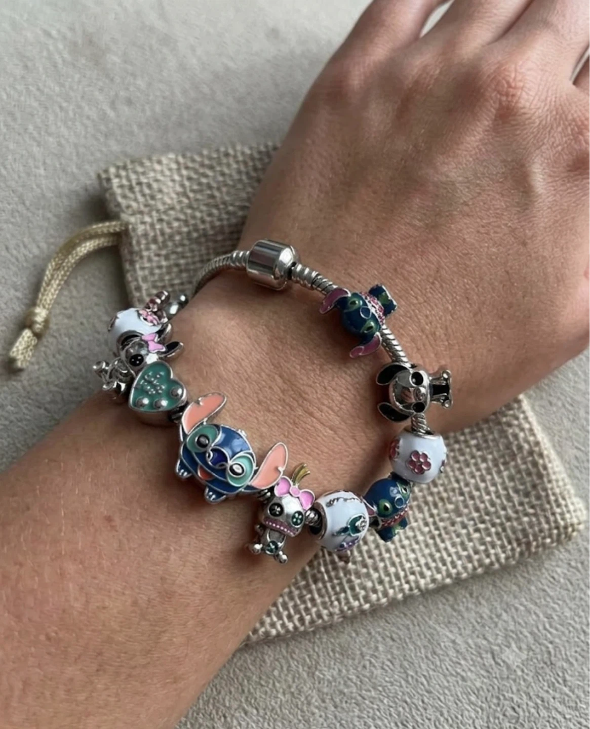 Lilo and stitch charm bracelet - photo 2