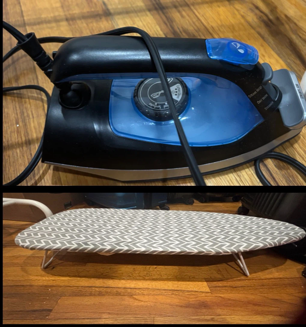 Steam Iron with Mini Ironing Board