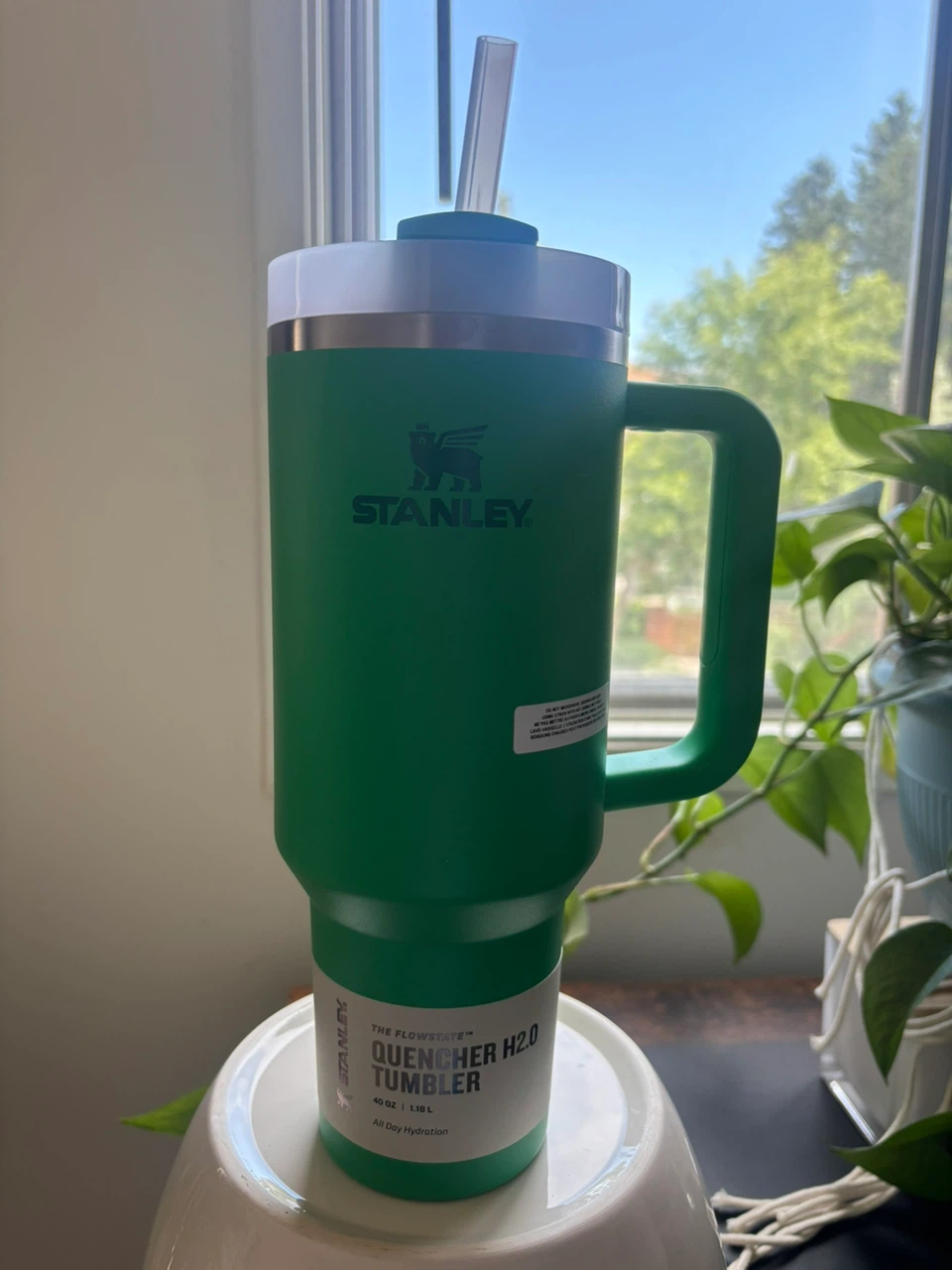 Stanley Quencher H2.0 Flowstate Tumbler 40 oz Green - photo 3