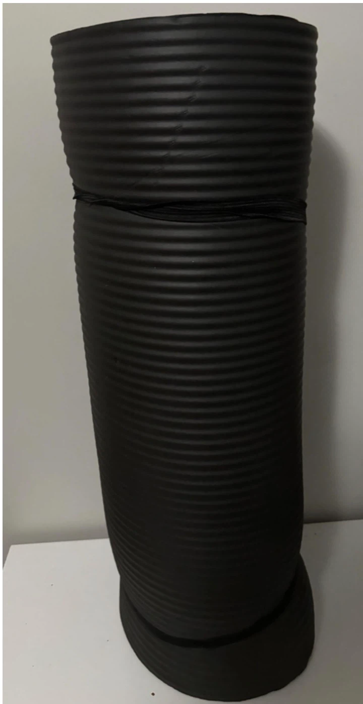 Black Yoga Mat