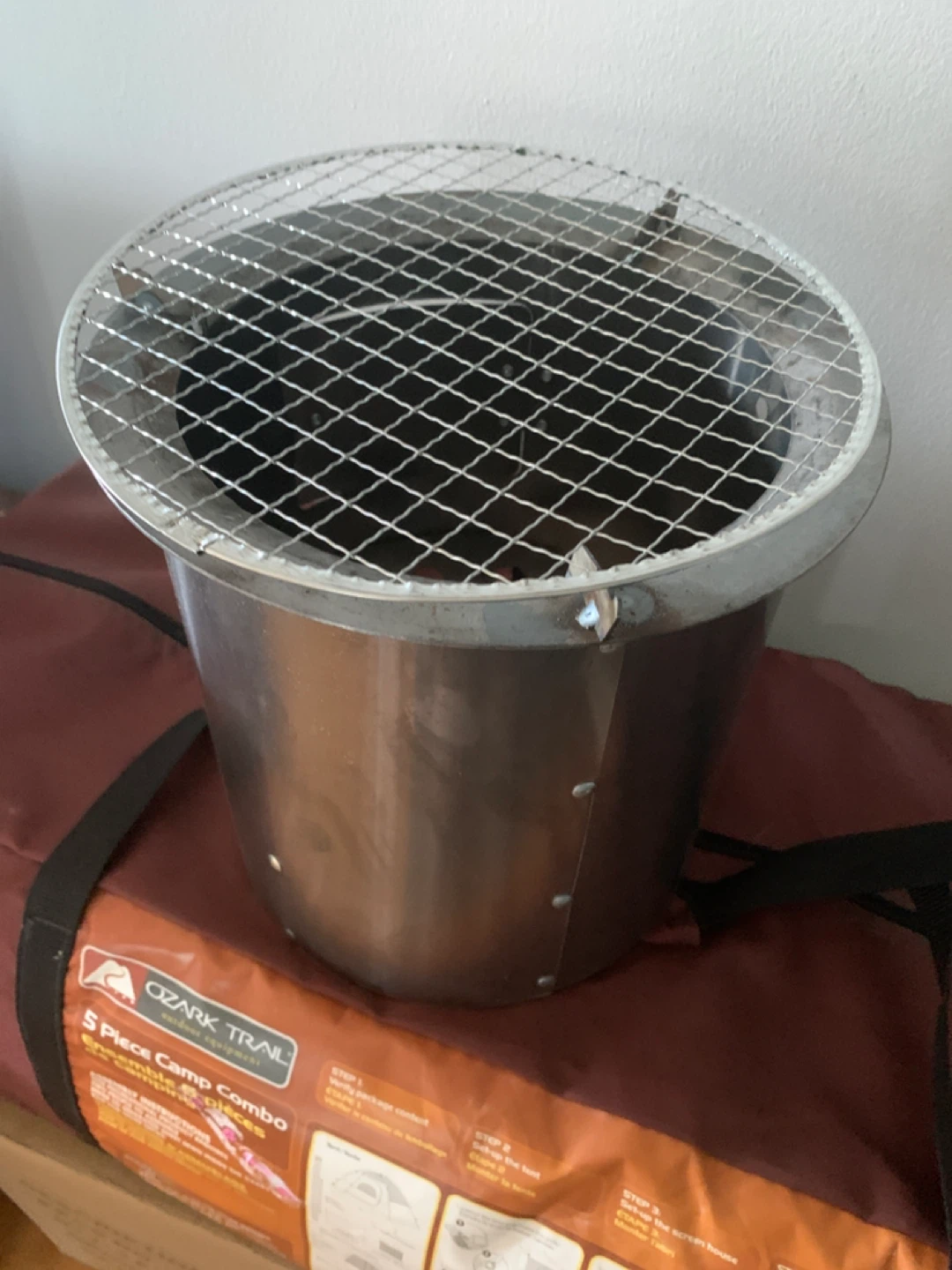 Ozark Trail Stainless Steel Wood Burning Camp Stove - photo 3