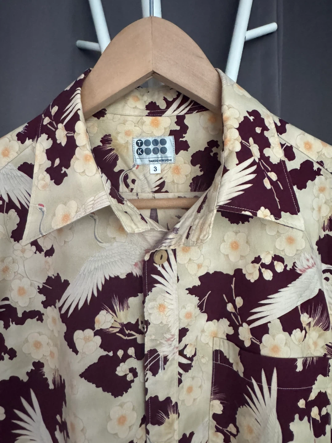 TAKEO KIKUCHI Men's Button-Up Shirt - photo 3