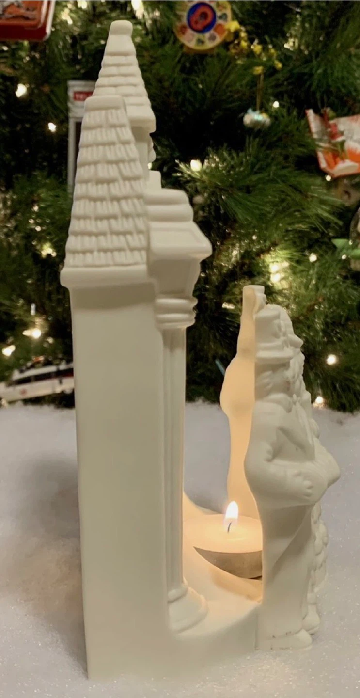 VILLAGE CAROLERS Tealight Christmas Candle Holder - photo 5