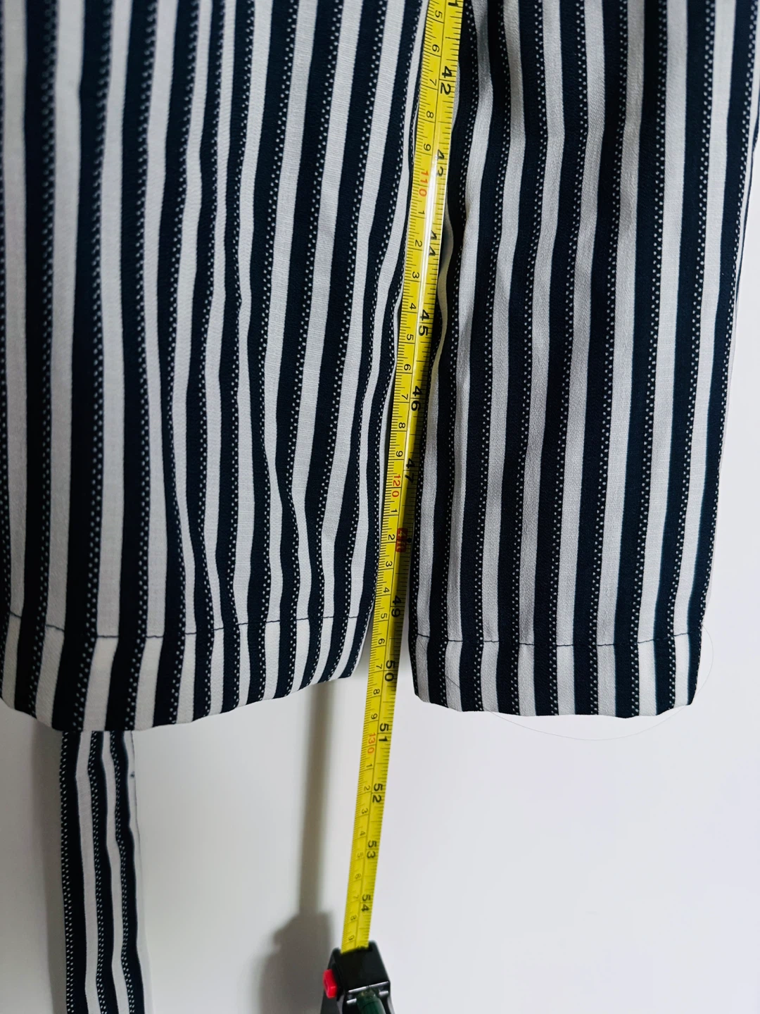 Monteau Striped Jumpsuit - Size L - photo 4