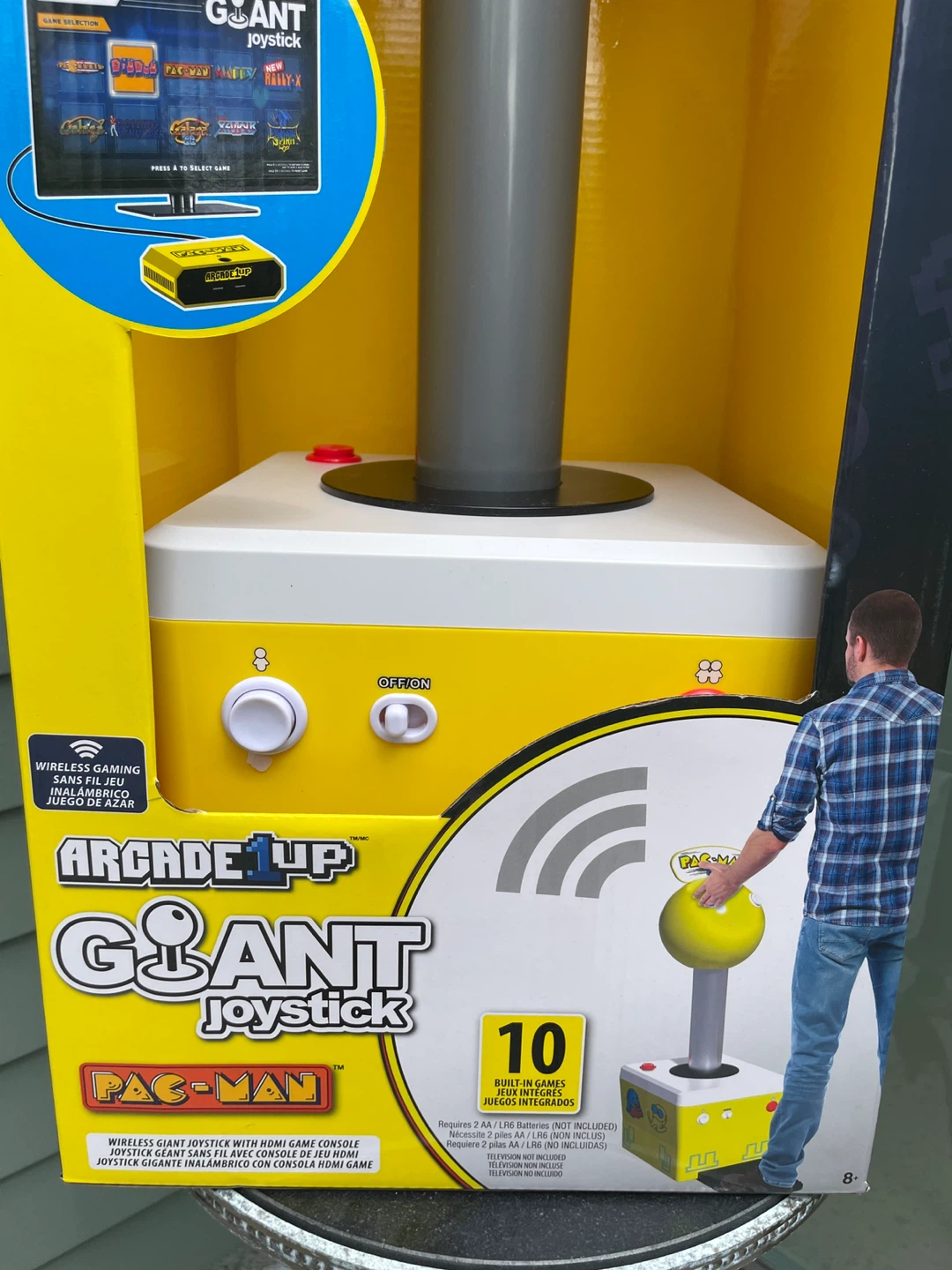 Arcade1Up Pac-Man Giant Joystick with HDMI Console - photo 2
