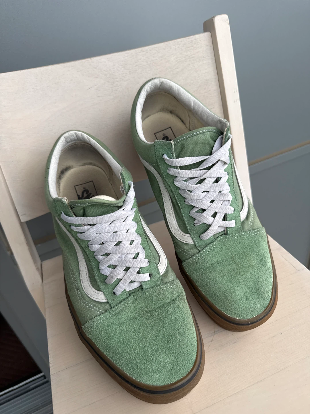 Vans Old Skool Suede Green Shoes