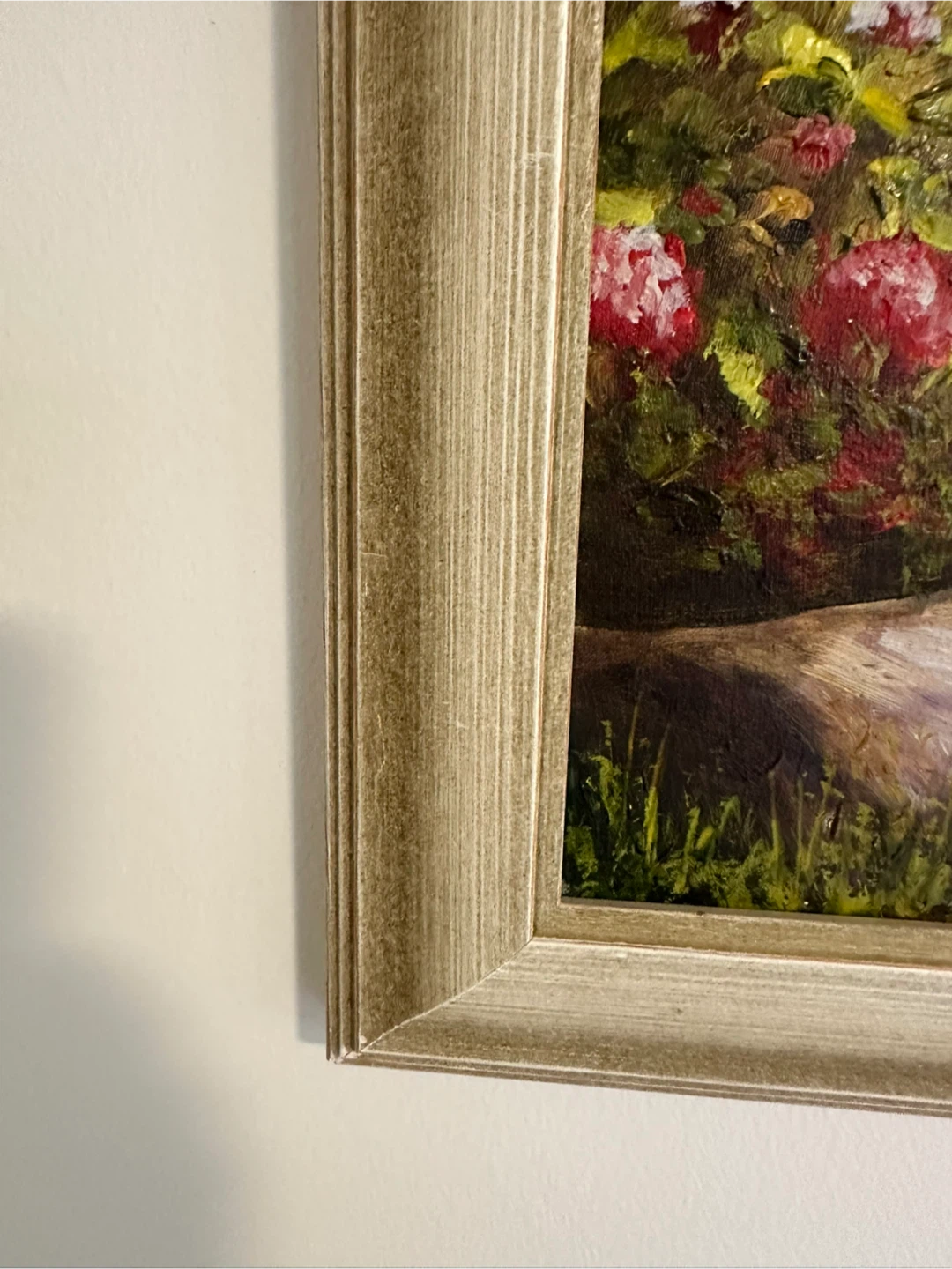 Oil Painting "Italian Garden Door" by M. Touphighi - photo 3