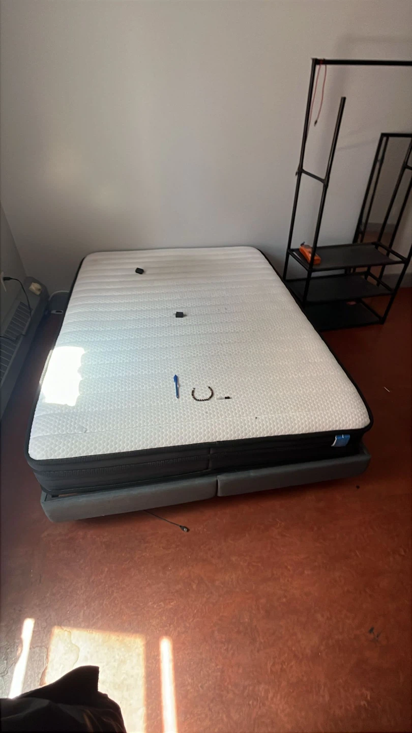 Queen Size Mattress with frame (Moving from Edmonton)