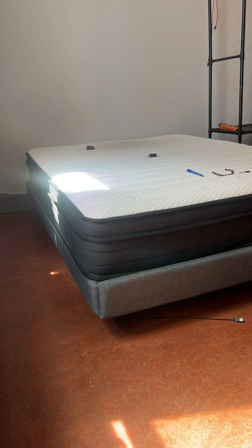 Queen Size Mattress with frame (Moving from Edmonton) - photo 2