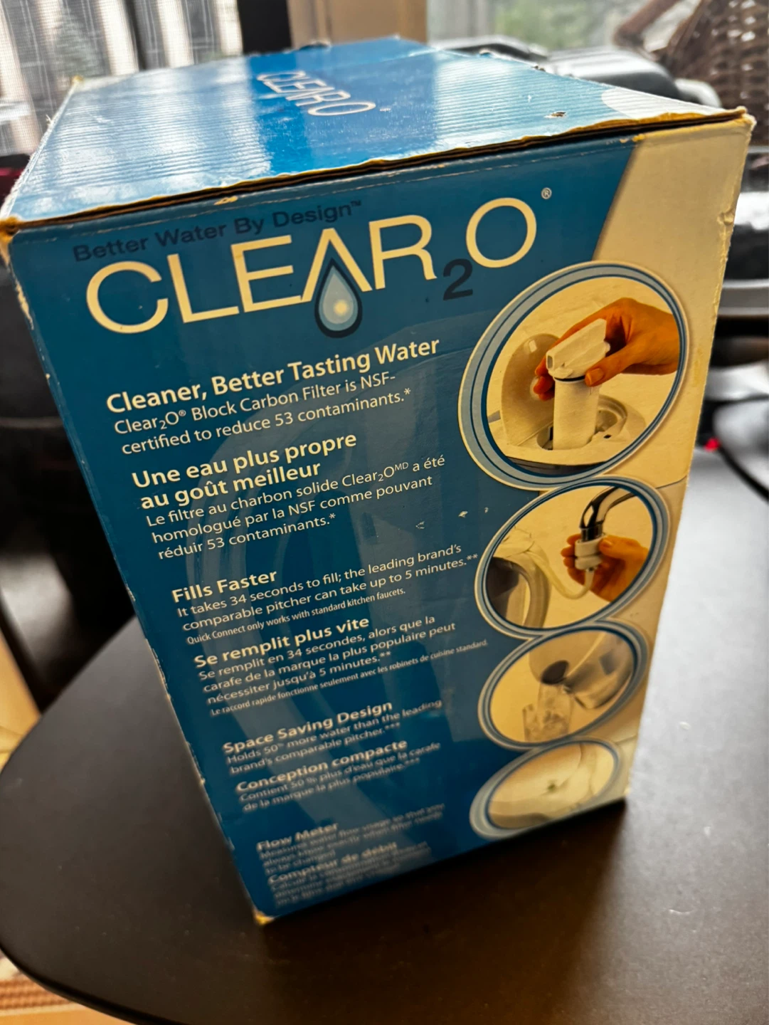 CLEAR O  H  O Water Filtration Pitcher - photo 2