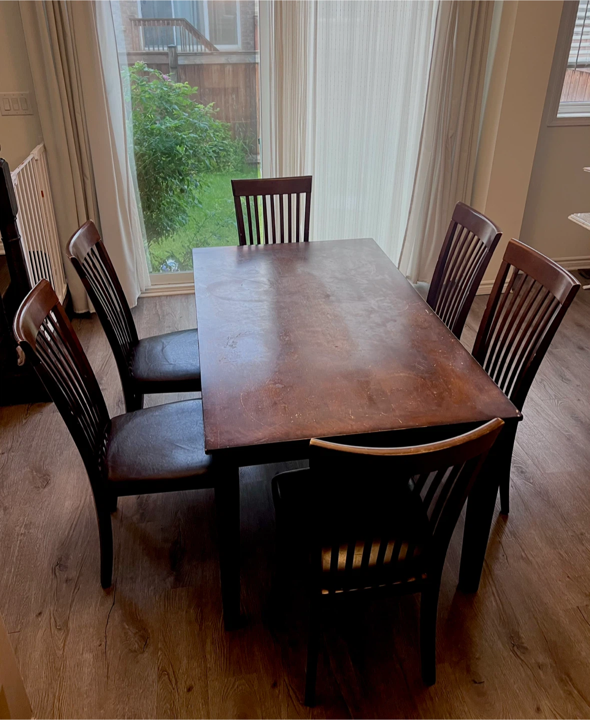 Dining Table set - 6 chairs