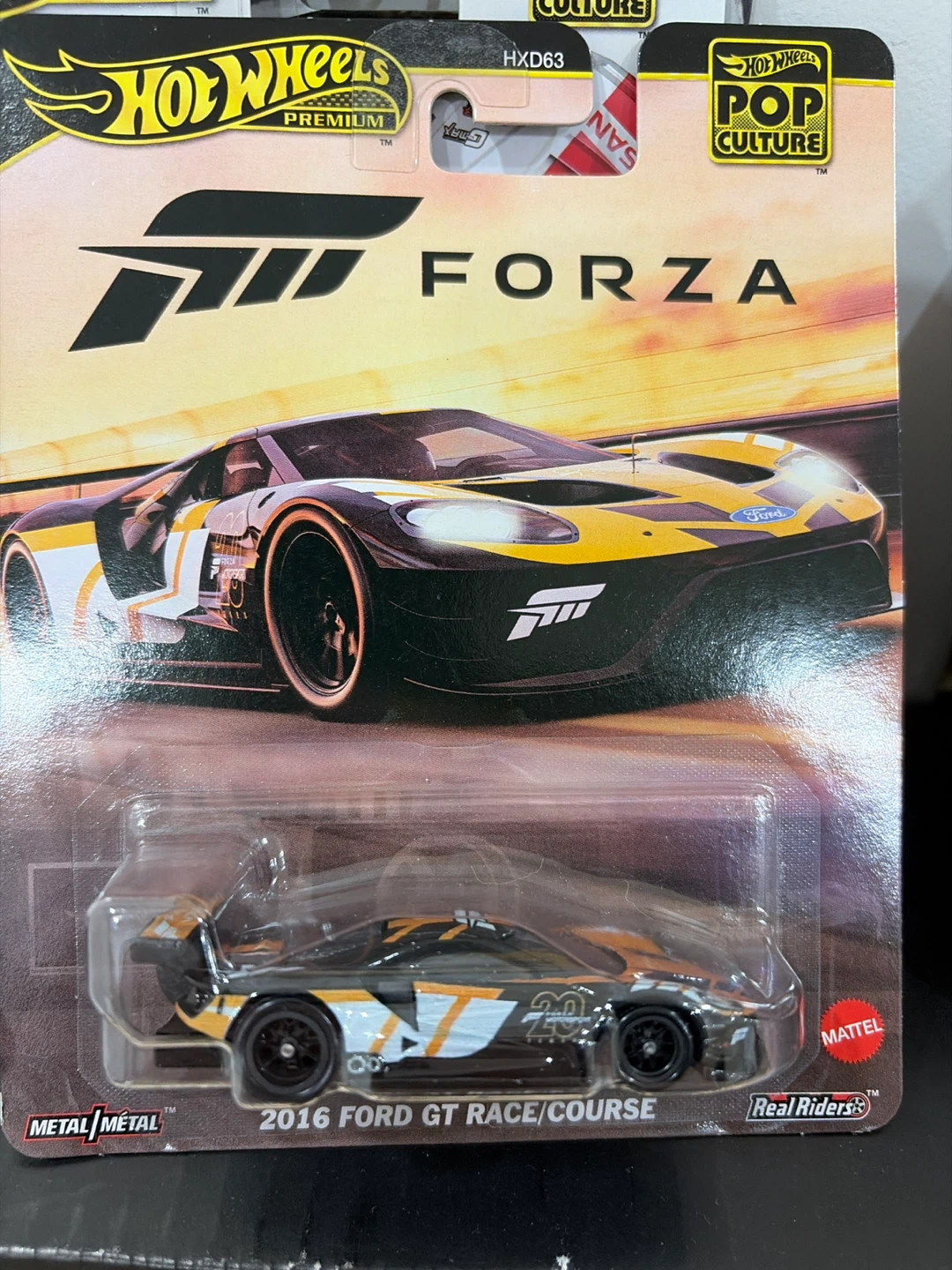 Hot Wheels Premium Forza 2016 Ford GT Race/Course