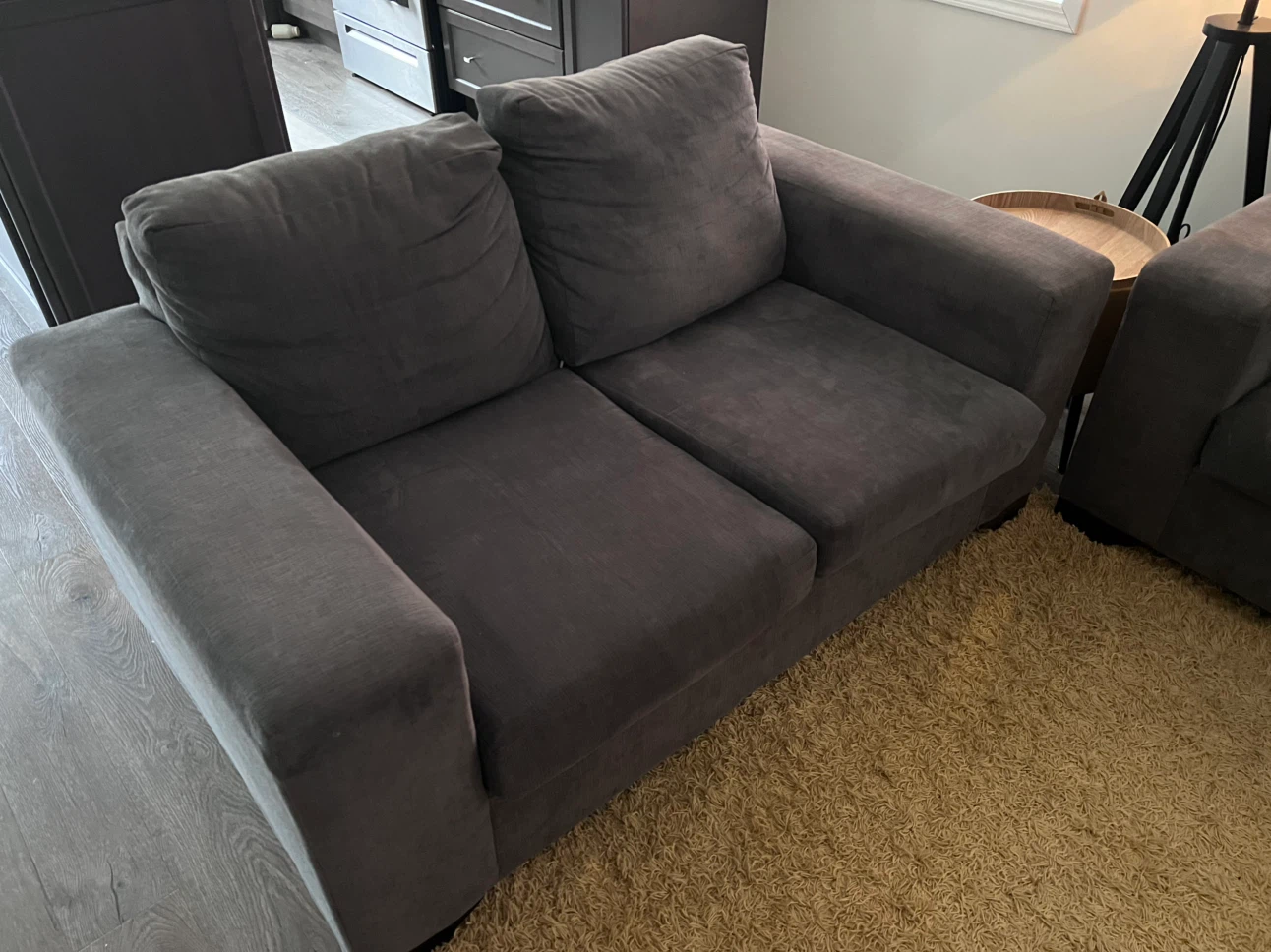 Grey Sofa and Loveseat Set - photo 3