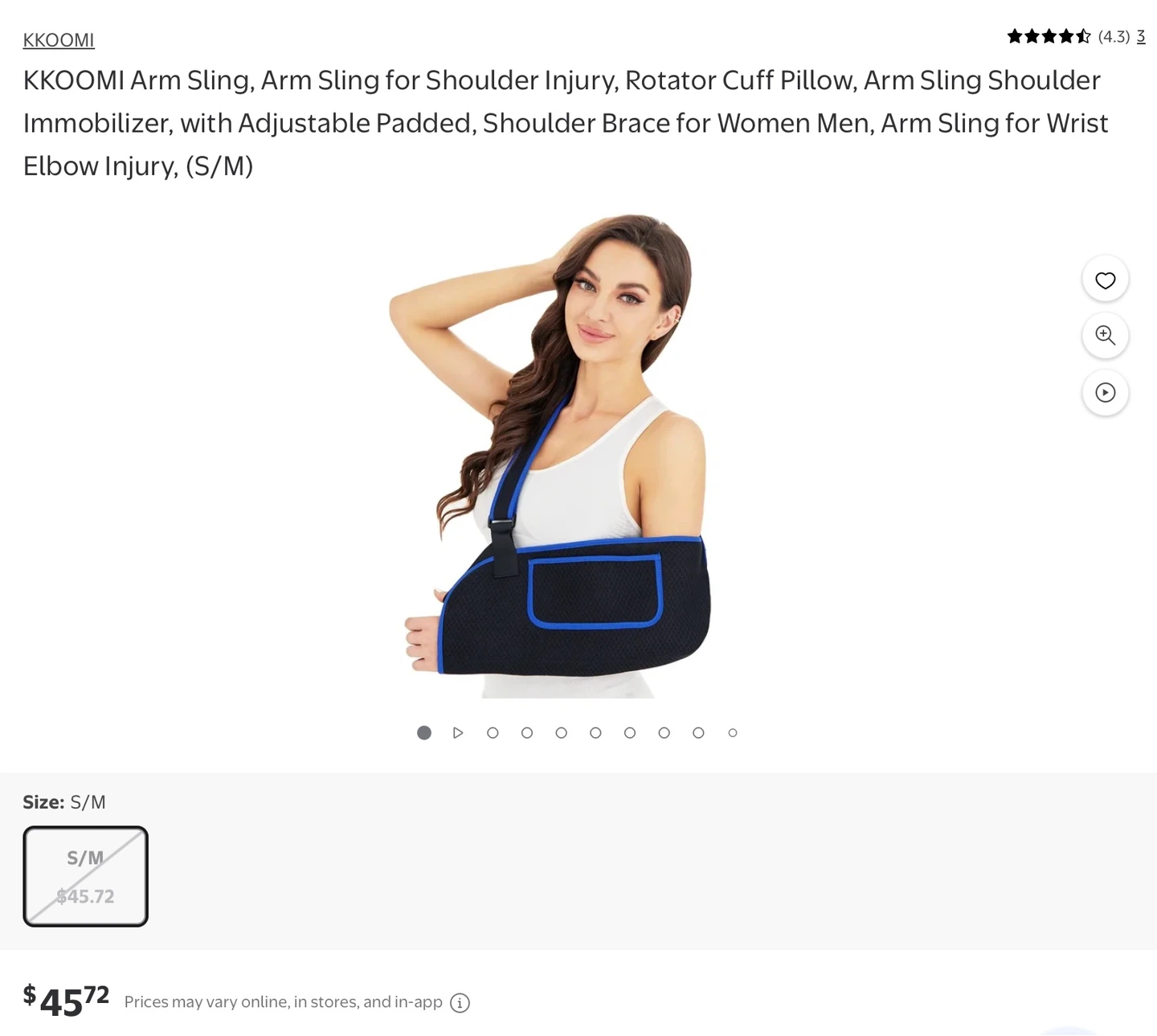 Adult  Arm Sling for Shoulder/wrist Injury - photo 5