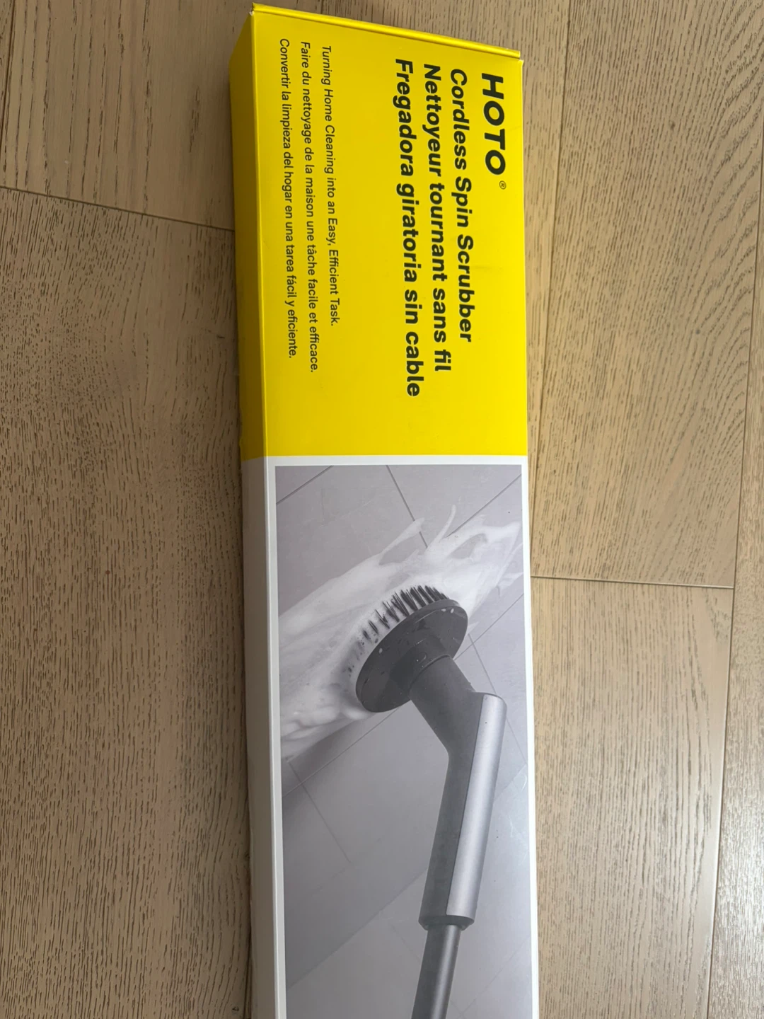 HOTO Cordless Spin Scrubber