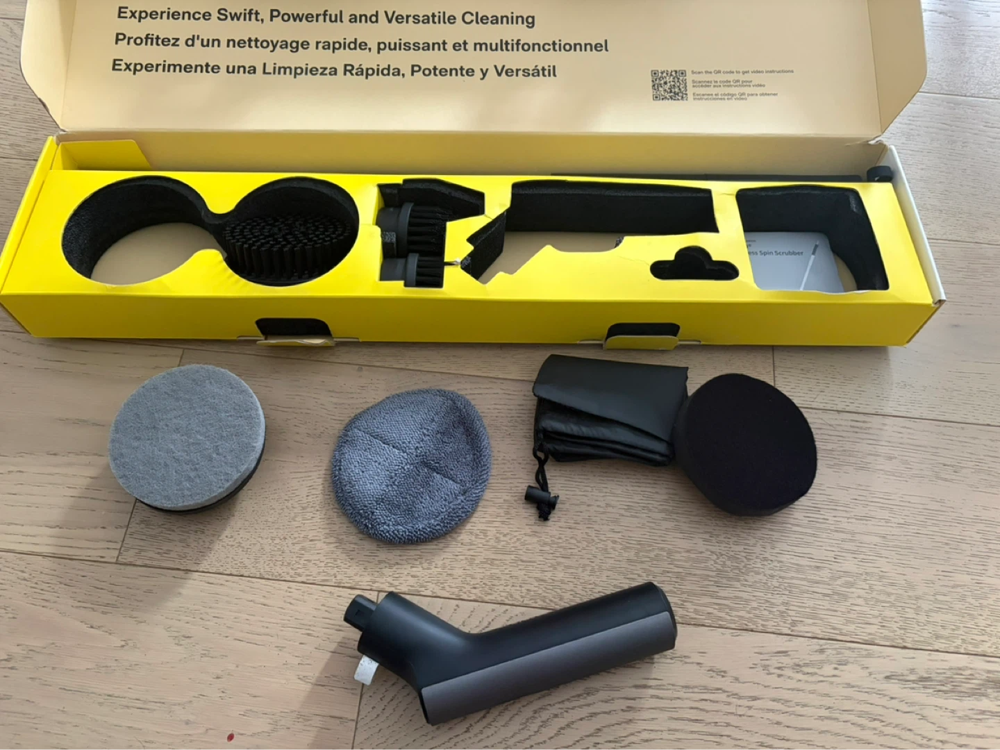 HOTO Cordless Spin Scrubber - photo 4