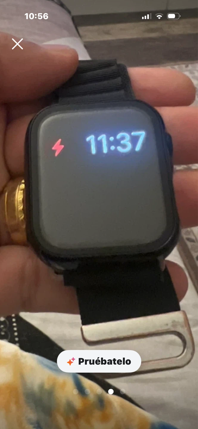 Black Apple Watch Ultra needs bacterry change - photo 2