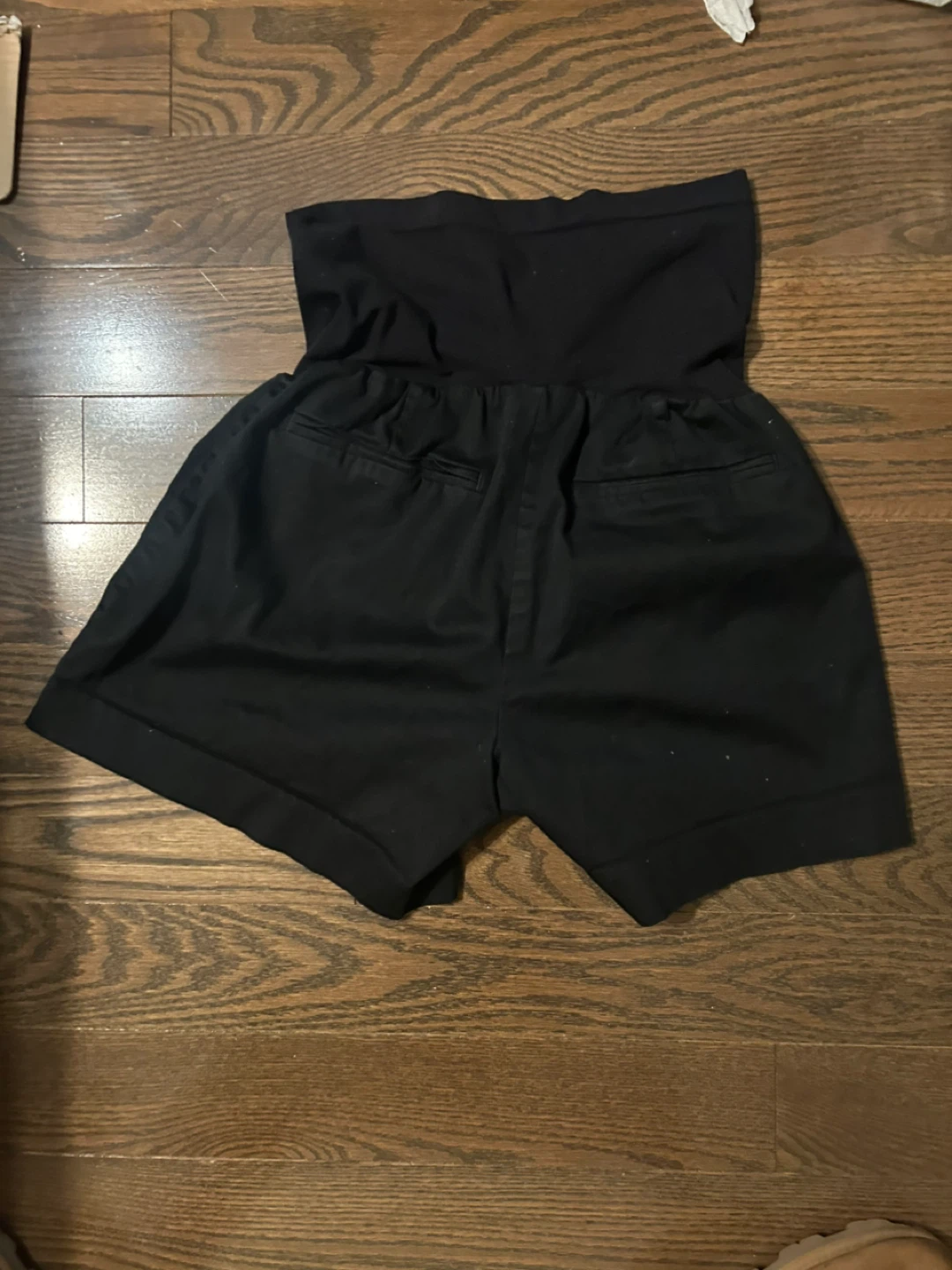 Motherhood Maternity Black Shorts - Size Medium - photo 2