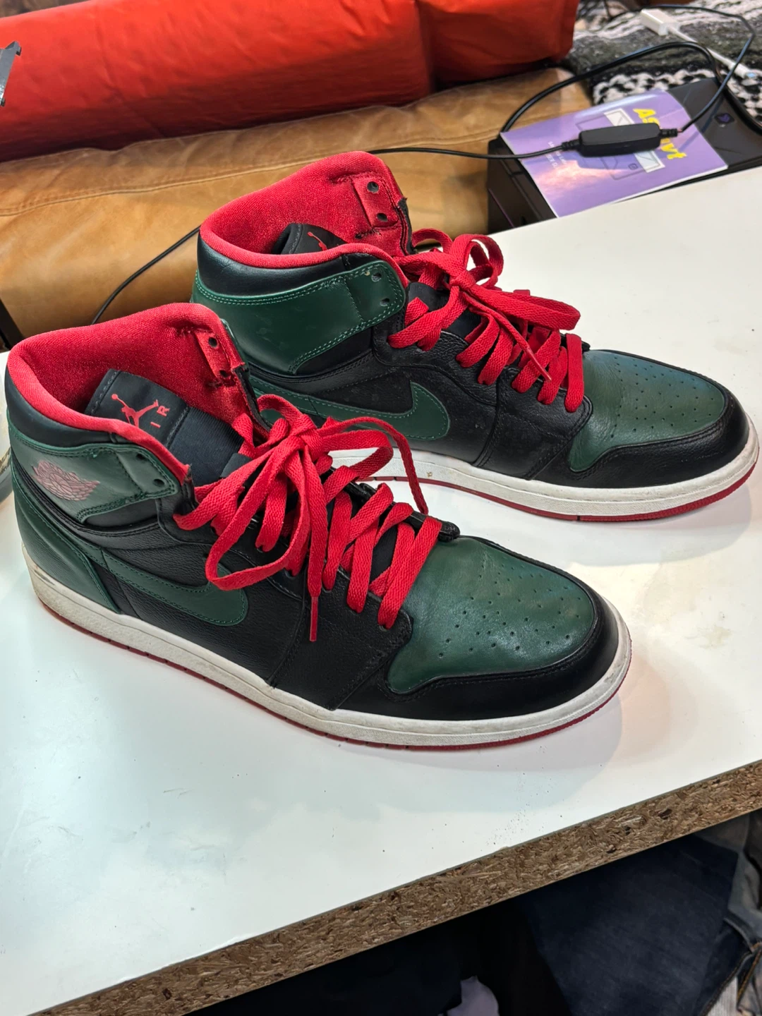 Air Jordan 1 High Mens Sneakers - photo 2