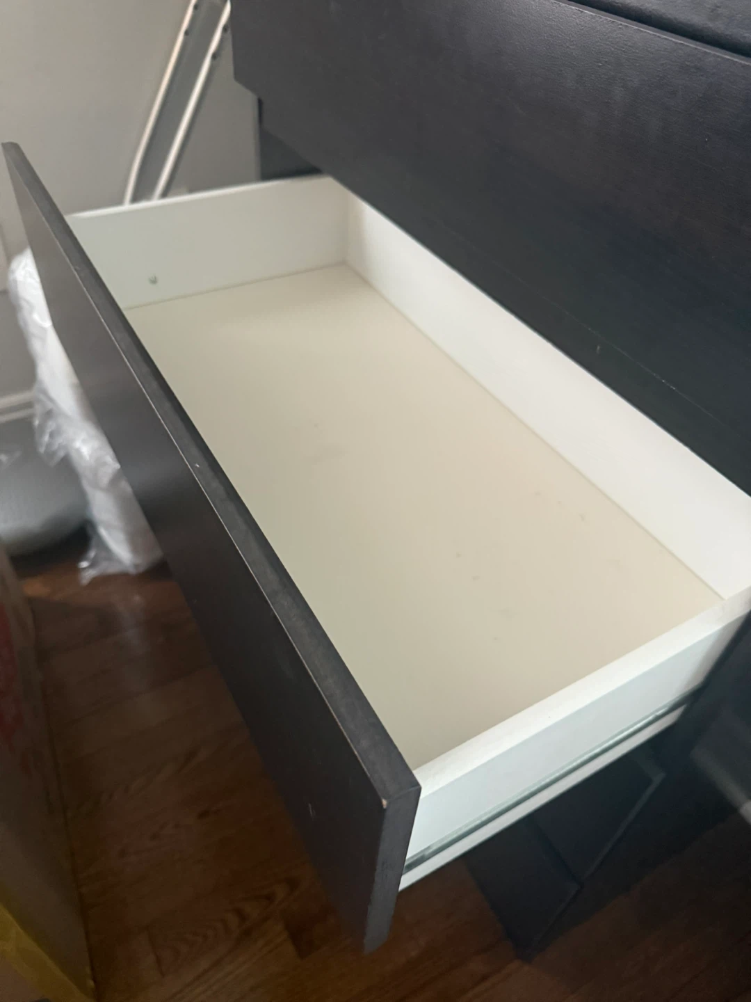 Dark Brown 5-Drawer Dresser - photo 3