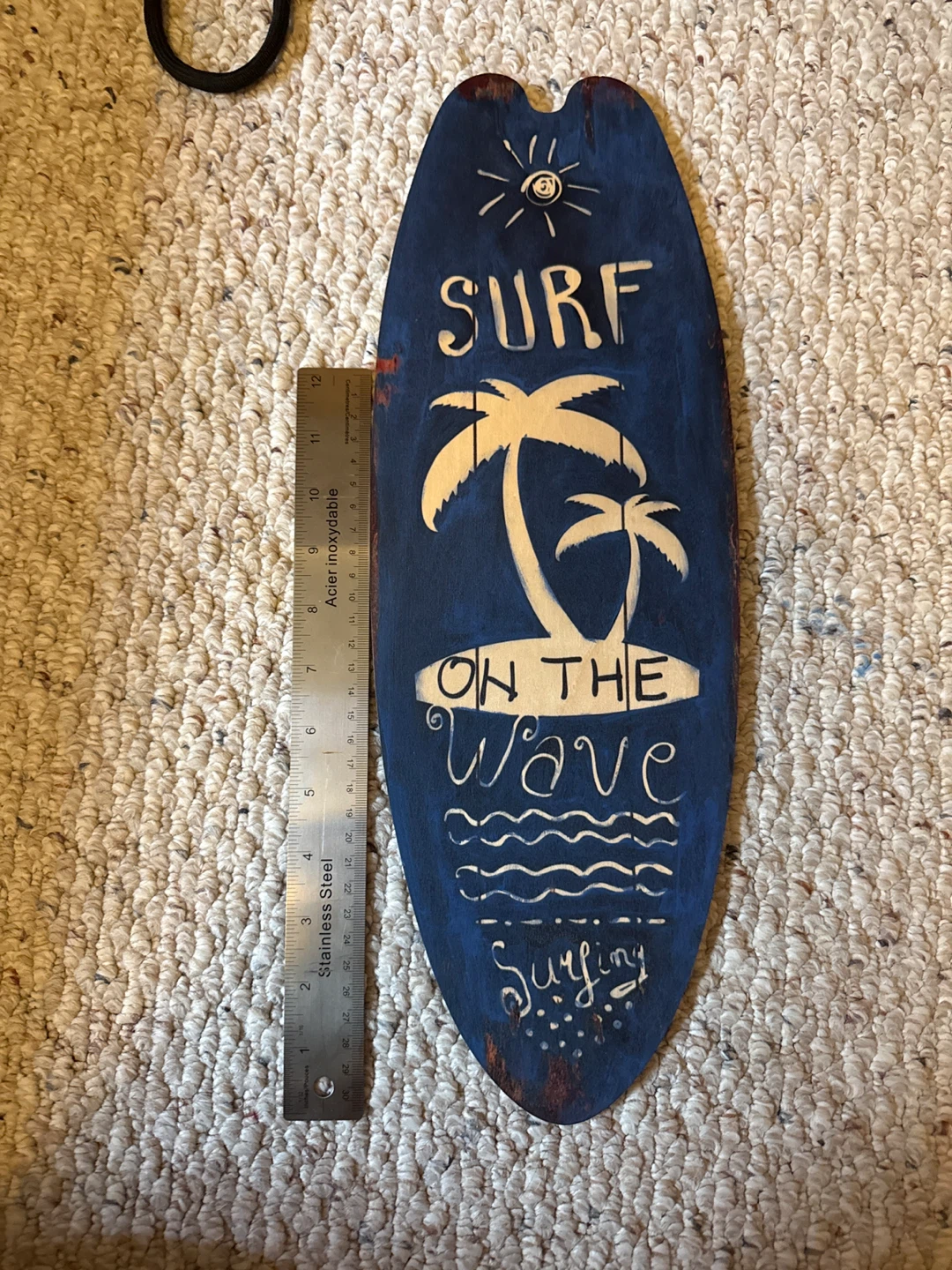 Wooden Surfboard Wall Decor - photo 3