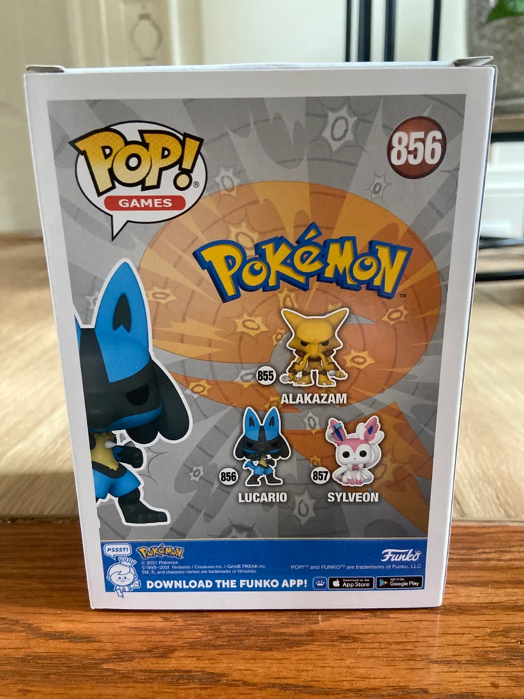 Pokémon Lucario Funko Pop Vinyl Figure #856 - photo 3