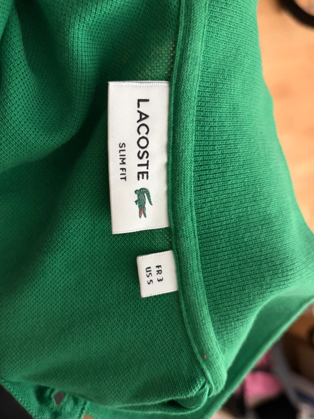 Lacoste Slim Fit Polo Shirt - Green, US S - photo 2