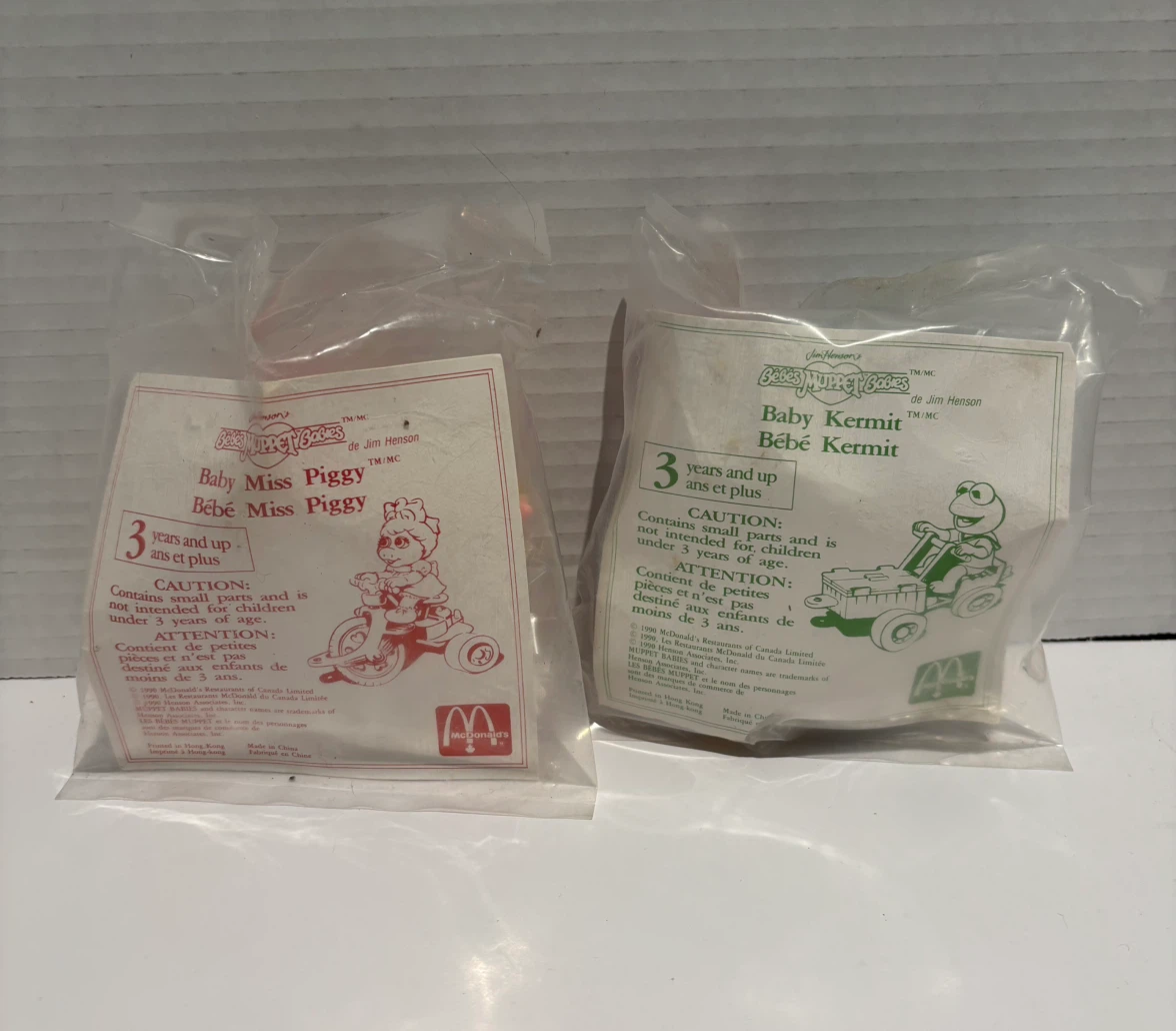 McDonald's Muppet Babies Fast Food Toys (4 Pieces) - photo 2